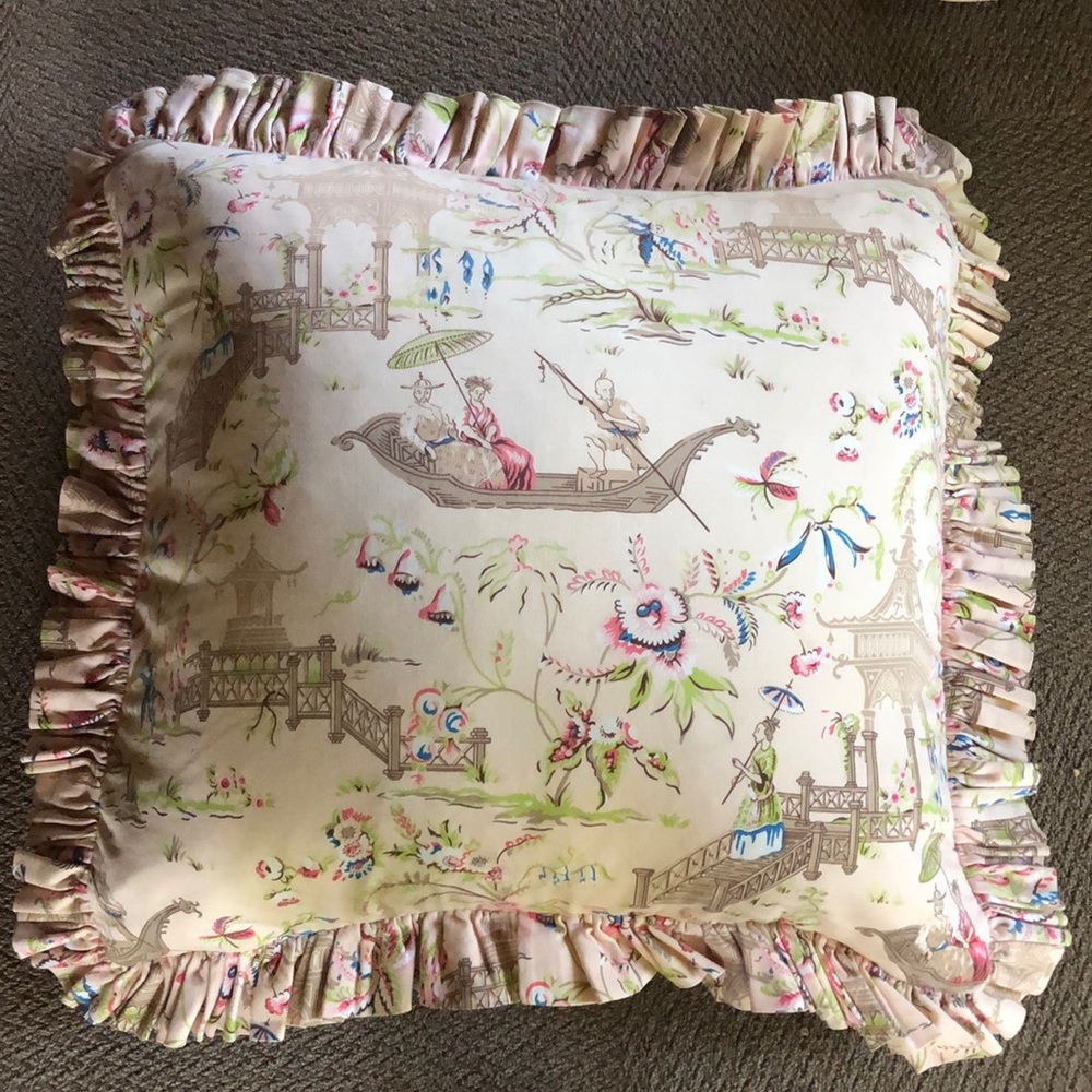 5 large custom made daybed pillows